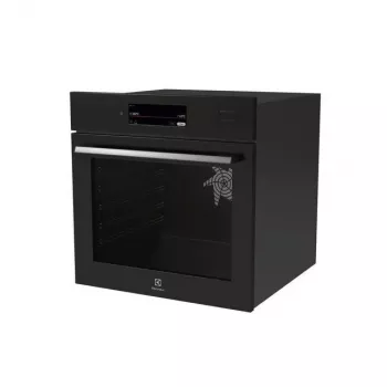 Electrolux LOB9S3SZ Inbouw-elektrische oven met pyrolyse-zelfreiniging, 71L, A+, rvs zwart