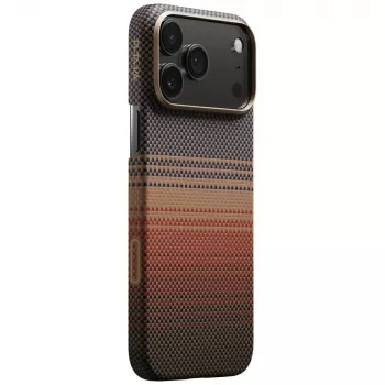 PITAKA Ultra-Slim MagSafe hoes voor iPhone 17 Pro Max Sunset