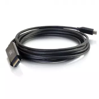 C2G USB-C naar HDMI adapterkabel - 1,83 m - zwart - 4K@60Hz - omkeerbare USB-C-stekker