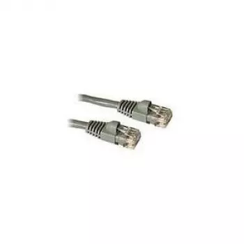 CABLES2GO Cat5e UTP patchkabel 3m grijs, gegoten, met knikbescherming, trekontlasting, RJ45