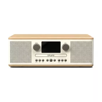 PURE ACOUSTICS Pure Classic C-D6 digitalradio wit/eiken EU/UK