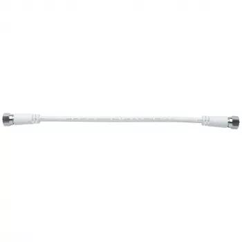 AXING MAK 20-80 F-type coaxiale patchkabel 0,2 m wit