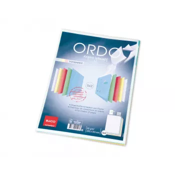ELCO Ordo Transparante organisatiemap A4, 220 x 310 mm, 80 g/m², Kleurig gesorteerd, 10 stuks (73696.00)