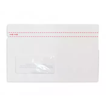 ELCO Quick Vitro Documententas C5/6, venster voorzijde links, zelfklevend, 110 g/m², wit, 250 stuks (29213.00)