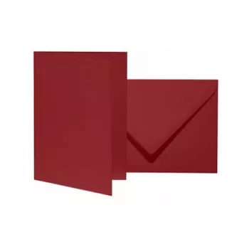 Artoz Papier 10 vouwkaarten met enveloppen Mosaic DIN B6