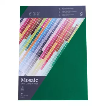 Artoz Papier Mosaic briefpapier dennengroen A4 90 g/m² 25 vel