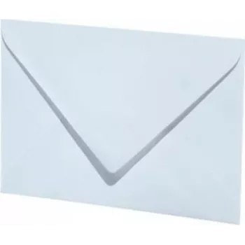 Artoz Papier Mosaic enveloppen DIN B6 vensterloos lichtblauw natte gom 20 stuks