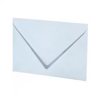 Artoz Papier Mosaic enveloppen DIN B6 vensterloos lichtblauw natte gom 20 stuks