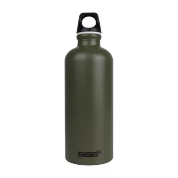 SIGG Traveller 1L Roasted Green waterfles