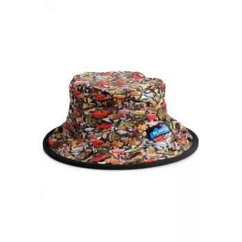 Kavu Fisherman's Chillba zonnehoed - Fish Line
