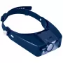 Discovery Crafts DHD 20 hoofdloep met 6 verwisselbare lenzen, LED-verlichting, zwart/grijs