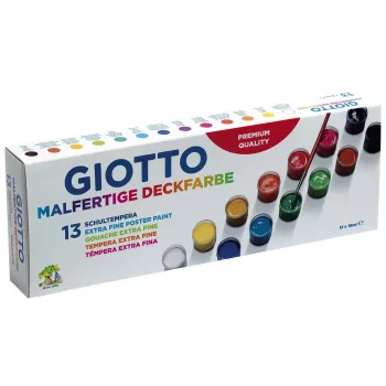 F.I.L.A. GIOTTO schooltemperaverf assorti 13x 18 ml (F351300)