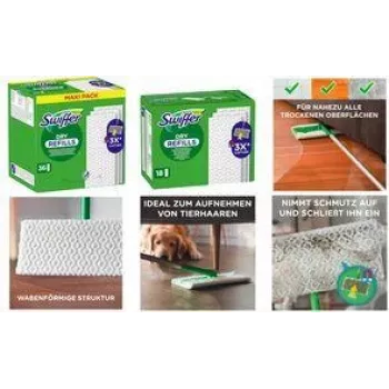 Swiffer Dry Refills vloerdoekjes 18-pack navulling
