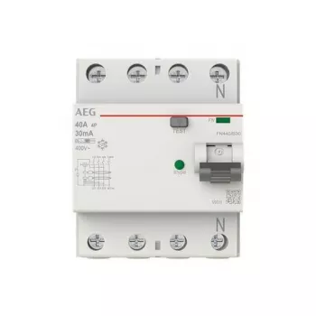 BUSCH-JAEGER aardlekschakelaar FN440/B30 4P Type B 40A 30mA (2CSF704556R1400)