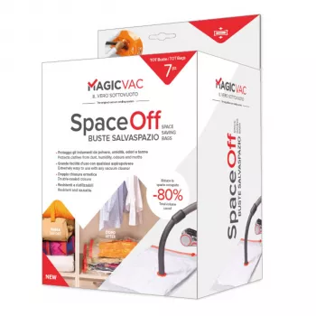 MagicVac vacuüm kledingzak set Space-Off 6-delig