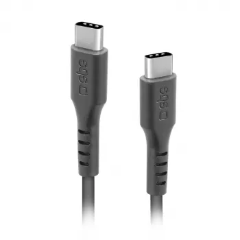 SBS TECABLETCC3M USB-C naar USB-C kabel 3m zwart