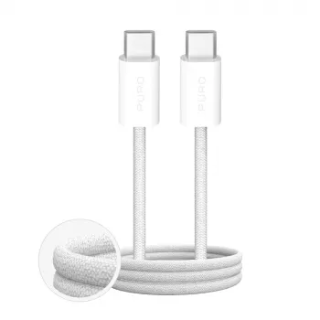Puro Fabrik USB-C naar USB-C kabel 1m 100W zwart