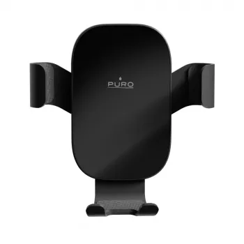 Puro Gravity auto-telefoonhouder voor ventilatierooster - universele smartphonehouder - zwart