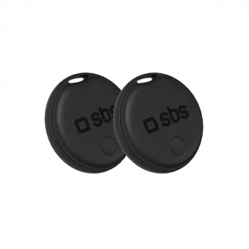 SBS universele tracker Track My Dual set van 2 - zwart