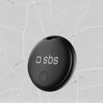SBS universele tracker Track My Dual set van 4 - zwart