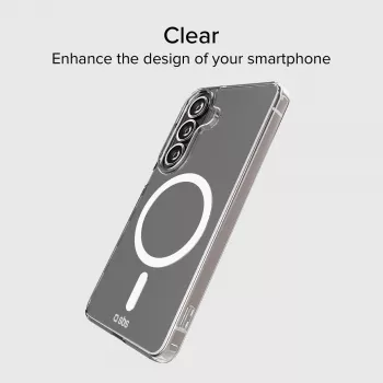 SBS Cover Light Mag hoesje voor Samsung Galaxy S26 Ultra, transparant, MagSafe-compatibel