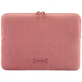 TUCANO Velluto 2 laptophoes voor MacBook Pro 14 / laptop 13, roze