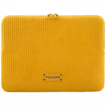 TUCANO Velluto 2 Sleeve 13 laptopsleeve voor MacBook Air/Pro 13 inch geel