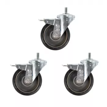 Manfrotto remwielen voor statief, 160 mm diameter, spigot