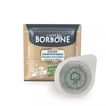 Caffè Borbone Miscela Nera 44mm ESE System Koffiepads 100-pack 7,2g per pad