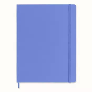 Moleskine Classic Notebook Hard Cover A4 blanco Hydrangea Blue