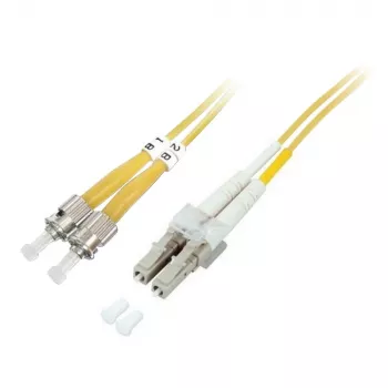 TECHLY OS2 singlemode ST naar LC duplex patchkabel 3m