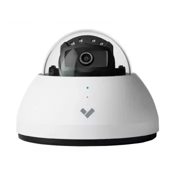 Verkada CD42 netwerkbeveiligingscamera - dome - binnen - vandalismebestendig - kleur dag/nacht - 5 MP - 2688 x 1944 - vast diafragma - vaste brandpuntsafstand - LAN 10/100 - PoE - met 30 dagen cloudopname
