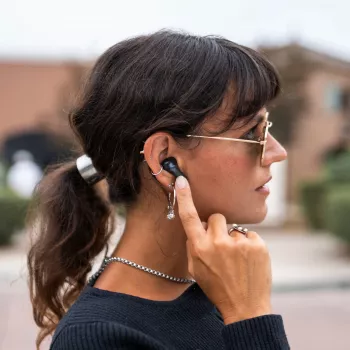 JLab Epic Pods ANC True Wireless Earbuds met Hybride Active Noise Cancellation, Bluetooth 5.3, IP55, 50h Accuduur, Zwart