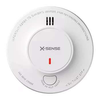 X-Sense SD19 rookmelder met 10-jaars batterij, batterijgevoed, 122 x 45 mm (ZASXS00156WEU)