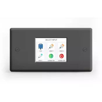 Wyrestorm TS-280-EU 2,8 inch lcd-touchpaneel - zwart