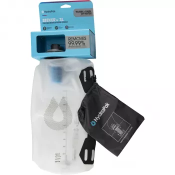HydraPak Seeker 3L waterzak met filter transparant