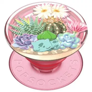 Popsockets 2 Bulbasaur Terrarium telefoongrip en standaard