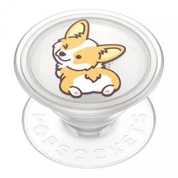 Popsockets PlantCore Grip Cheeky Corgi telefoongrip en standaard