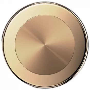 Popsockets Round Radial Gold Aluminum MagSafe telefoongrip en standaard goud 807259