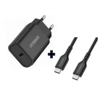 OtterBox EU wandlader USB-C 30W met USB-C naar USB-C kabel bundel