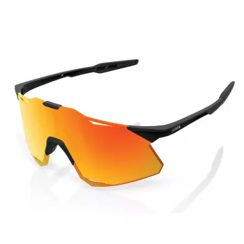 100% Hypercraft HiPER Lens mat zwarte wielrenzonnebril
