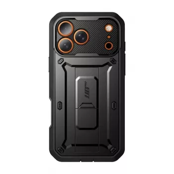 SUPCASE Unicorn Beetle Pro Hoesje voor iPhone 17 Pro Max, zwart