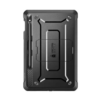 Supcase Unicorn Beetle Pro voor Samsung Galaxy Tab S9 / S9 FE / S10 FE / S10 Lite, zwart