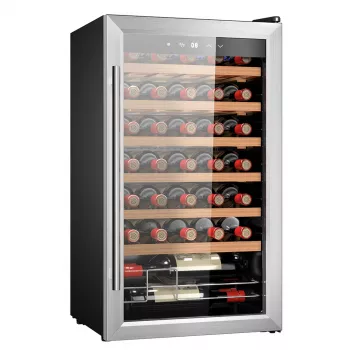 CECOTEC Bolero GrandSommelier 34030 Inox compressor-wijnkoeler voor 34 flessen