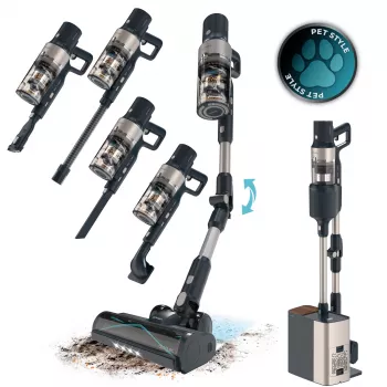 Cecotec Conga Rockstar 5500 Hurricane Station Pet Flex accu-stofzuiger