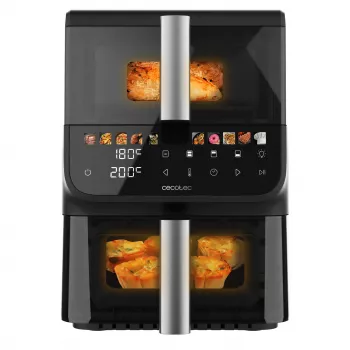 Cecotec Cecofry DuoLevel 10000 DuoSize Window heteluchtfriteuse