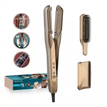 Cecotec AirLisse 2in1 ForceDry Duo Hairstyler en -droger, Zwart/Roségoud