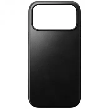 NOMAD Modern Leather Case voor iPhone 17 Pro Max - Black Horween