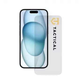 Tactical Glass Shield 2.5D voor iPhone 15/16 Clear
