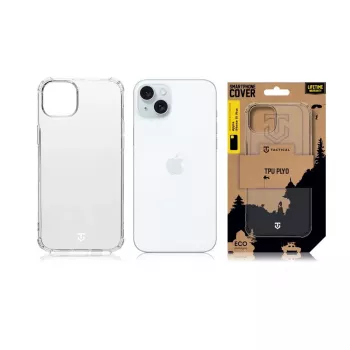 Tactical Back Cover TPU Plyo voor iPhone 15 Plus transparant